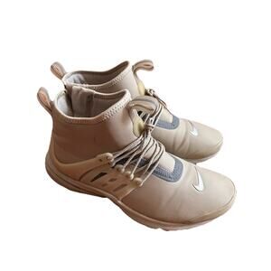 Nike Presto High Top Light Gray Training Shoes | 8